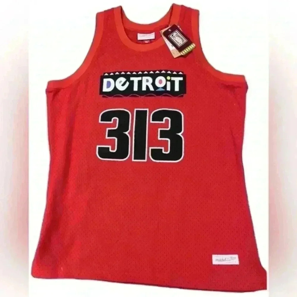 NBA Detroit Pistons Martin Payne Take Jersey Men’s Size  Large NWT